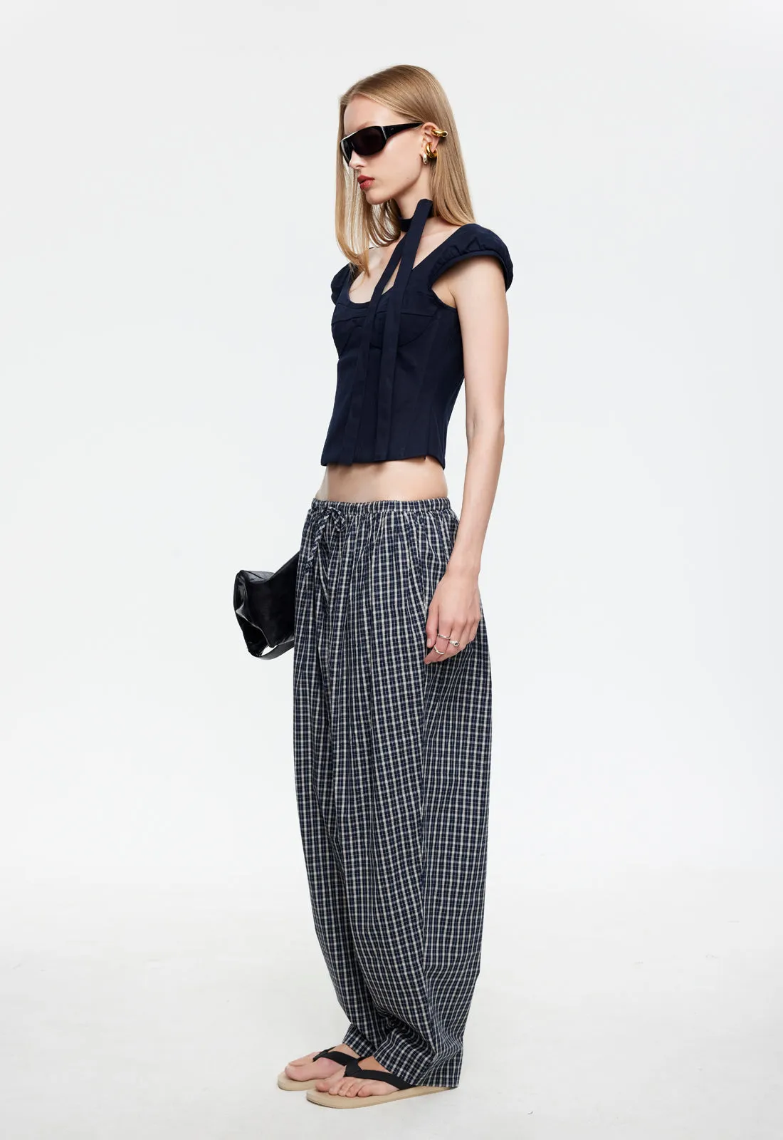 INIZIO CORSET - NAVY sold by Lioness product image thumbnail 3