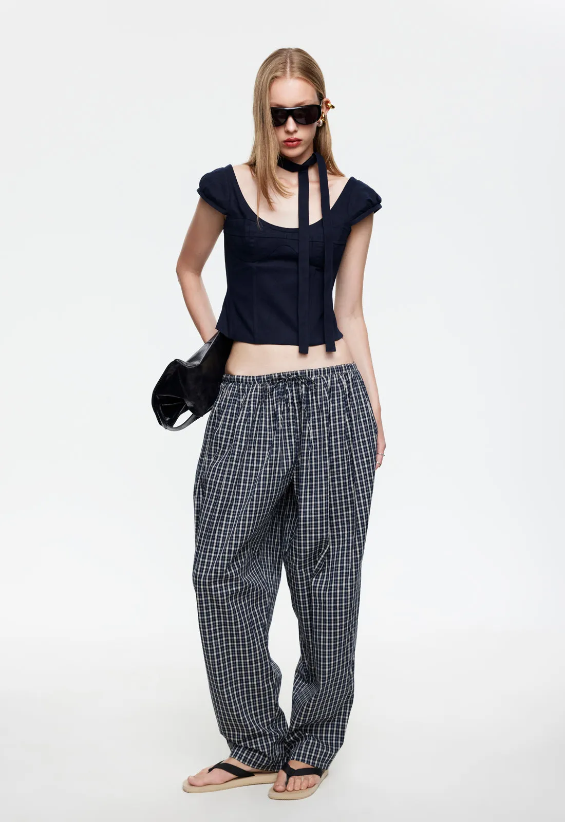 INIZIO CORSET - NAVY sold by Lioness product image thumbnail 2