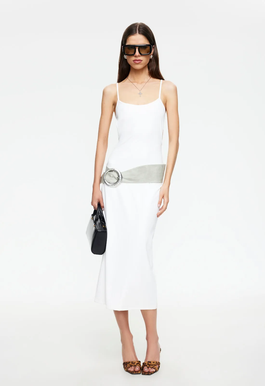 MODERNITA MIDI DRESS - PORCELAIN sold by Lioness product image thumbnail 2