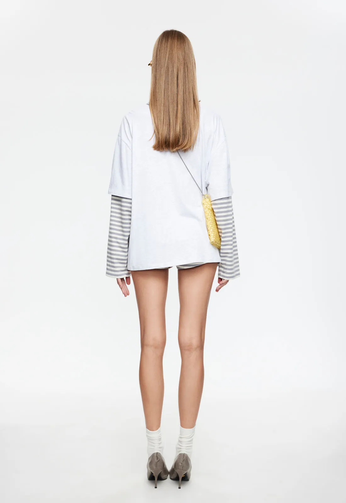 BOTTEGA SHIRT - ASH STRIPE sold by Lioness product image thumbnail 5