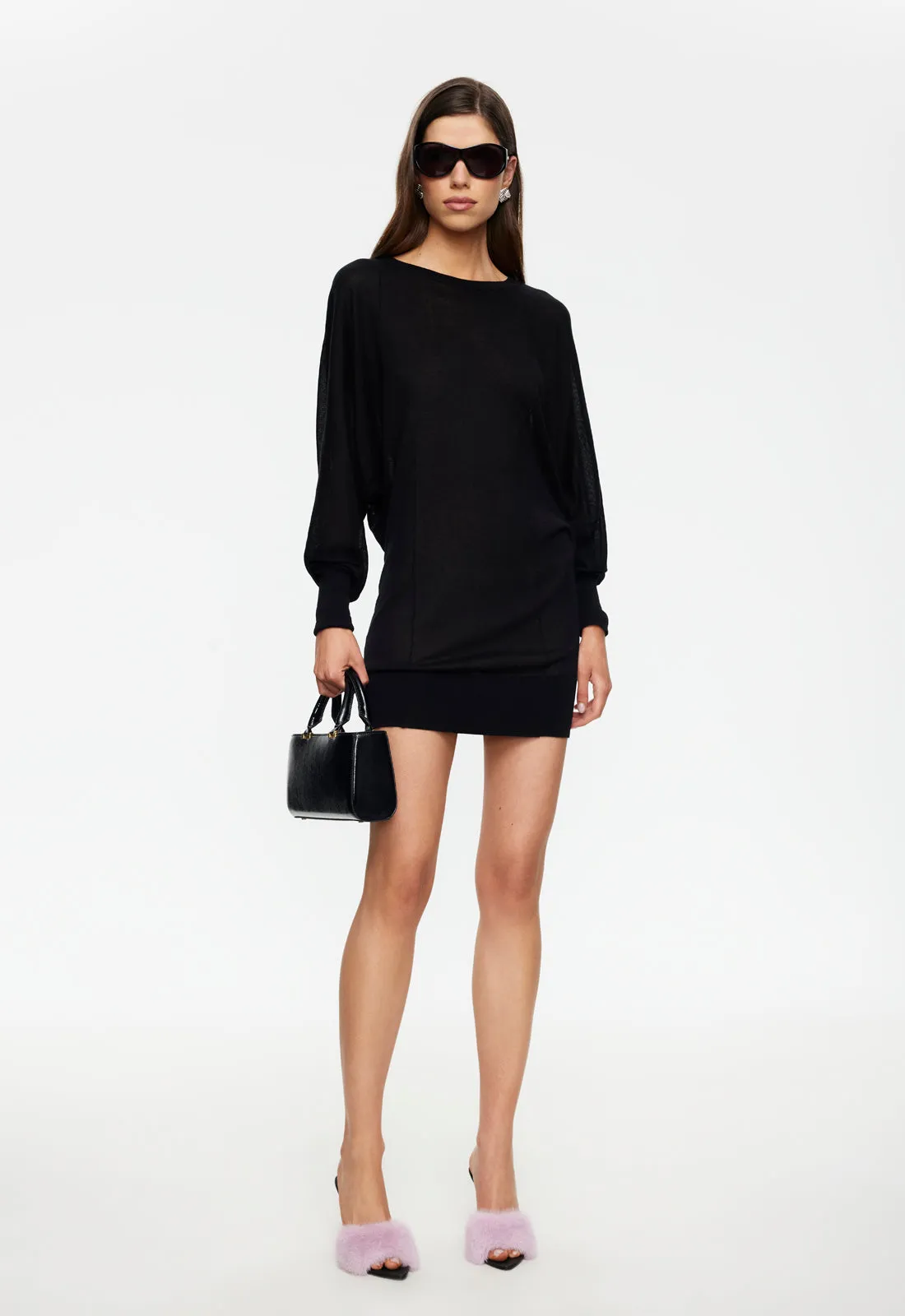 BELLISSIMO MINI DRESS - NOIR sold by Lioness product image thumbnail 2
