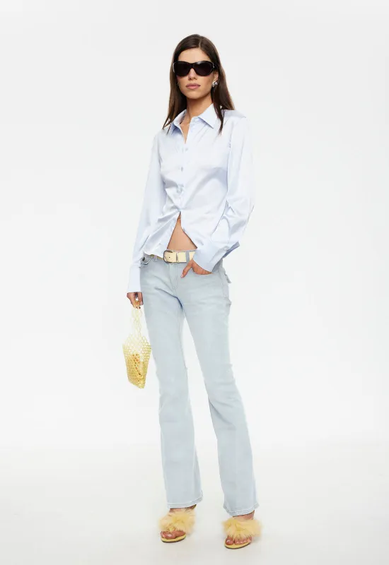 ANGELIC SHIRT - SOFT BLUE made by Lioness