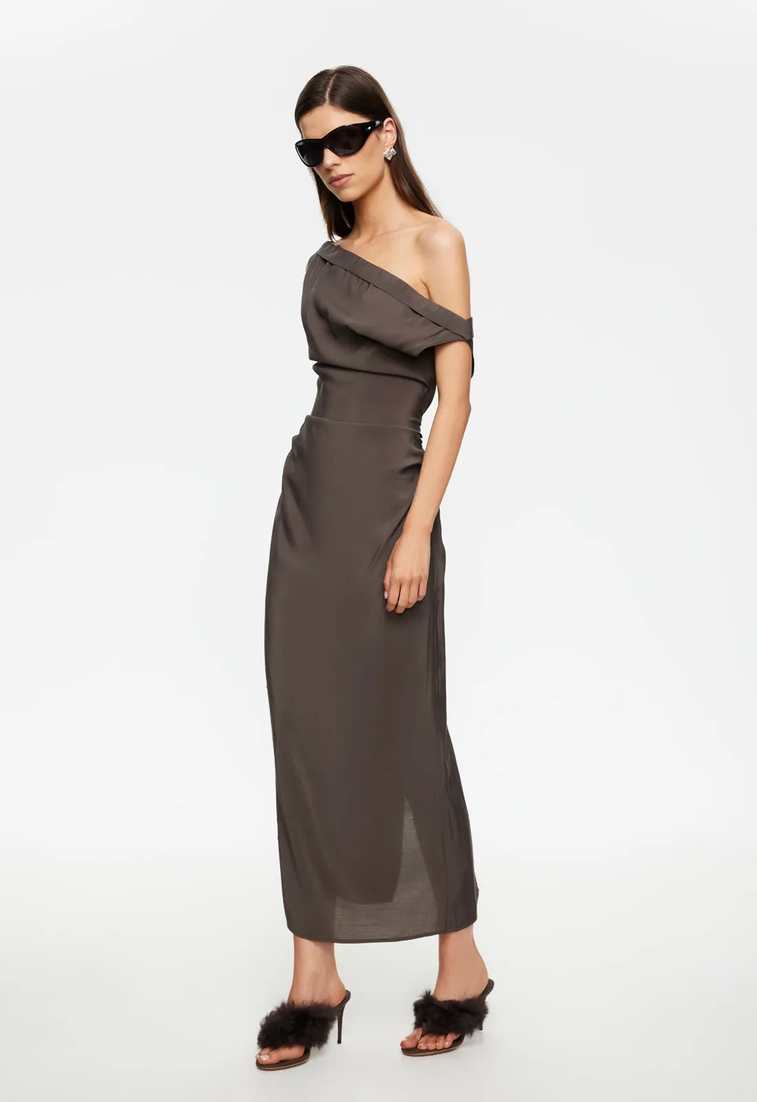 SWEETHEART MAXI DRESS - COCOA sold by Lioness product image thumbnail 3