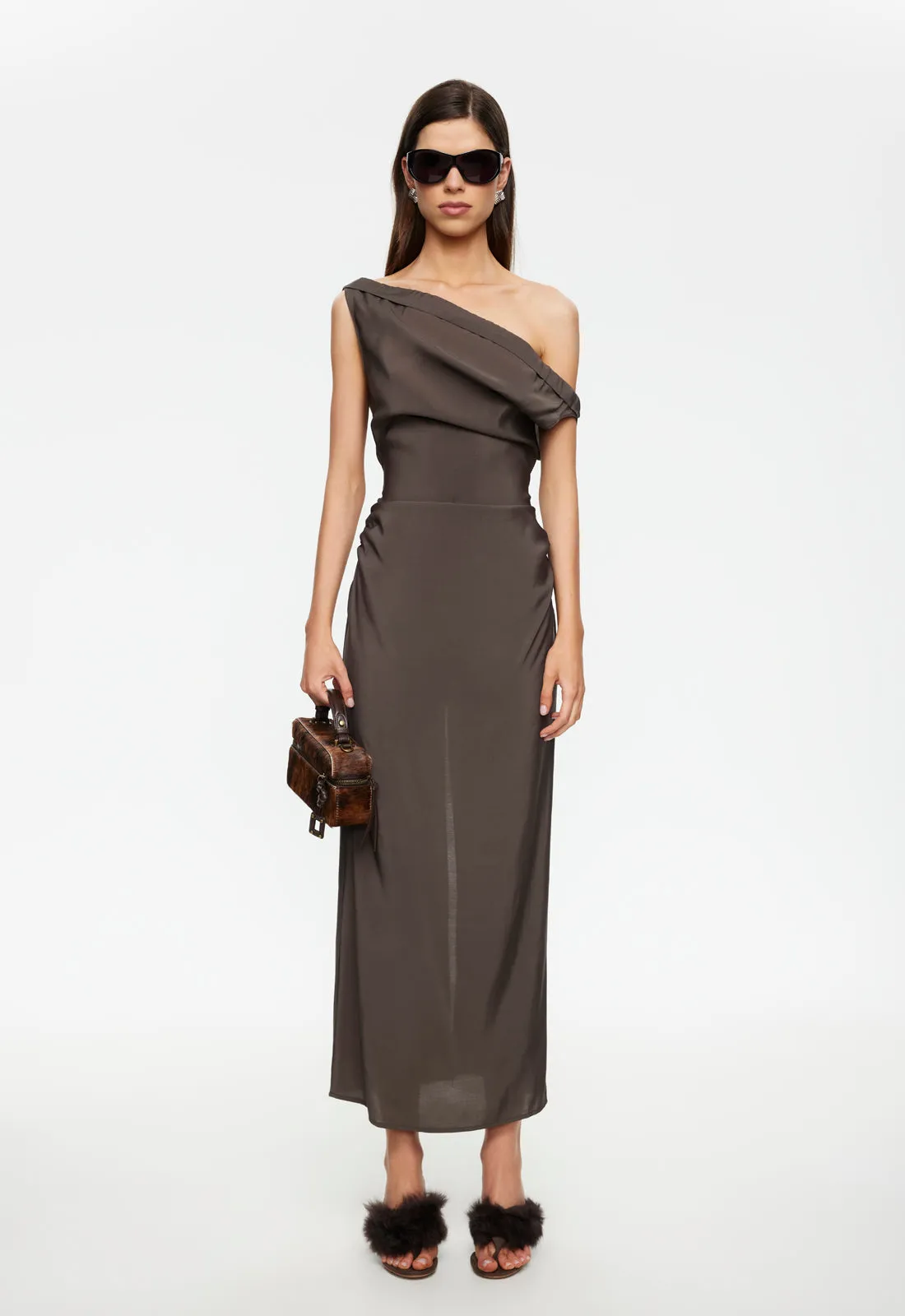 SWEETHEART MAXI DRESS - COCOA sold by Lioness product image thumbnail 2