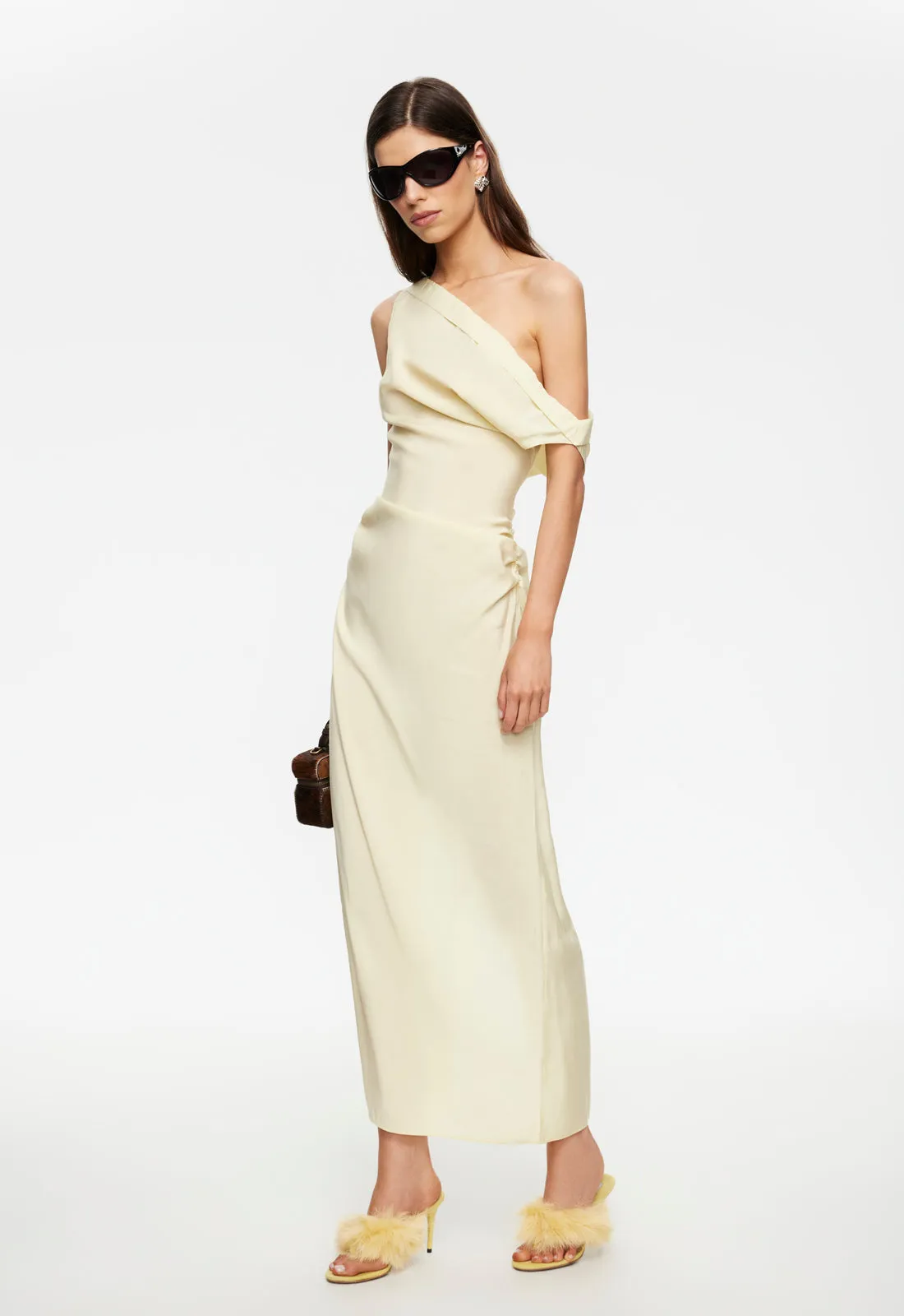 SWEETHEART MAXI DRESS - LEMON sold by Lioness product image thumbnail 3