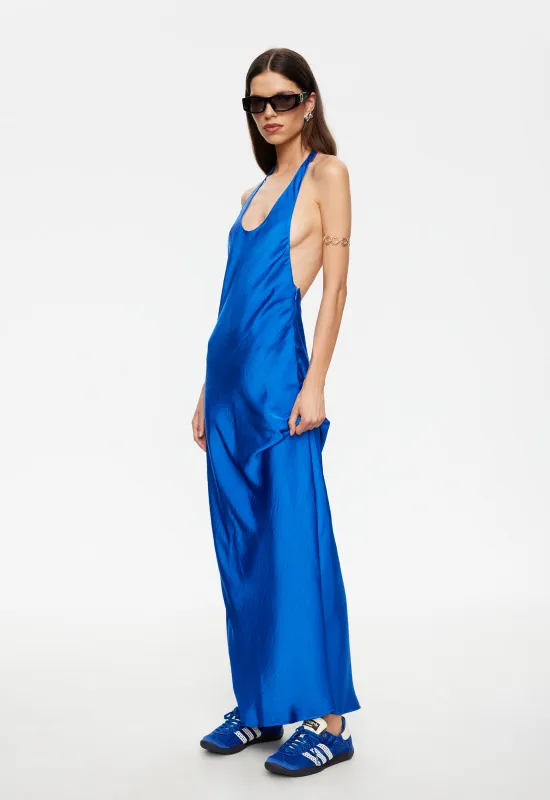 BARE MAXI DRESS - ROYAL BLUE made by Lioness