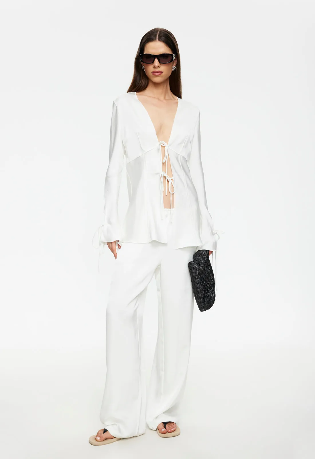 VEIL LONG SLEEVE - PORCELAIN sold by Lioness product image thumbnail 2