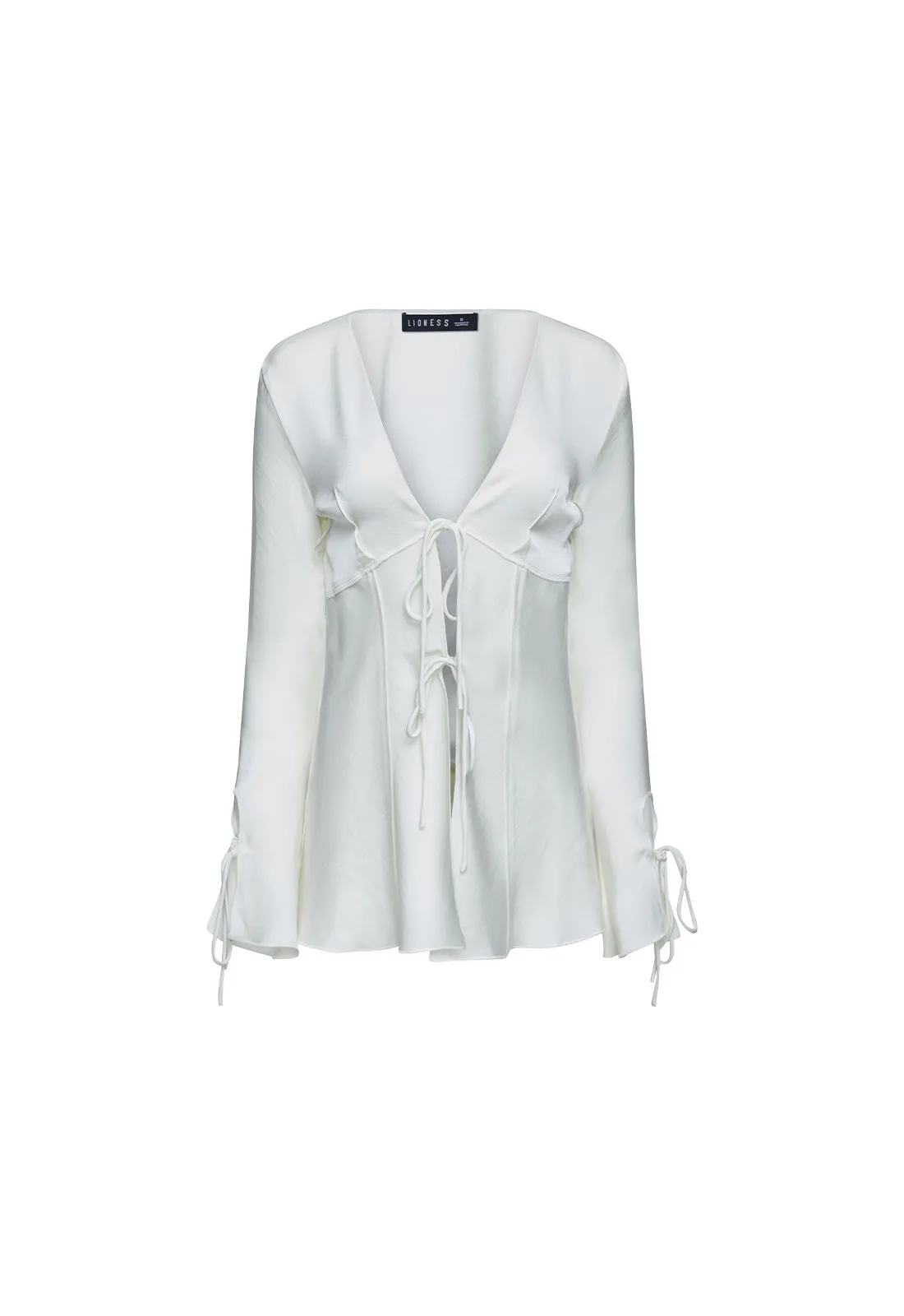 VEIL LONG SLEEVE - PORCELAIN sold by Lioness product image thumbnail 5