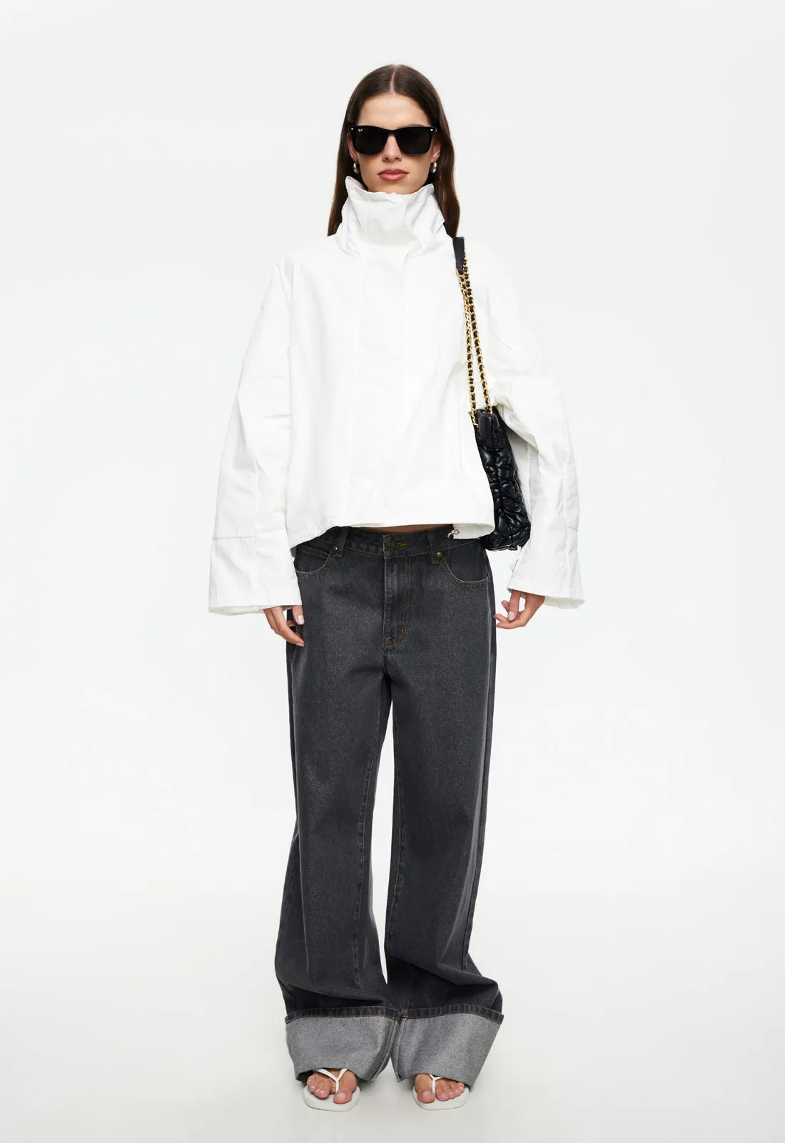 SHORELINE WINDBREAKER - PORCELAIN sold by Lioness product image thumbnail 3