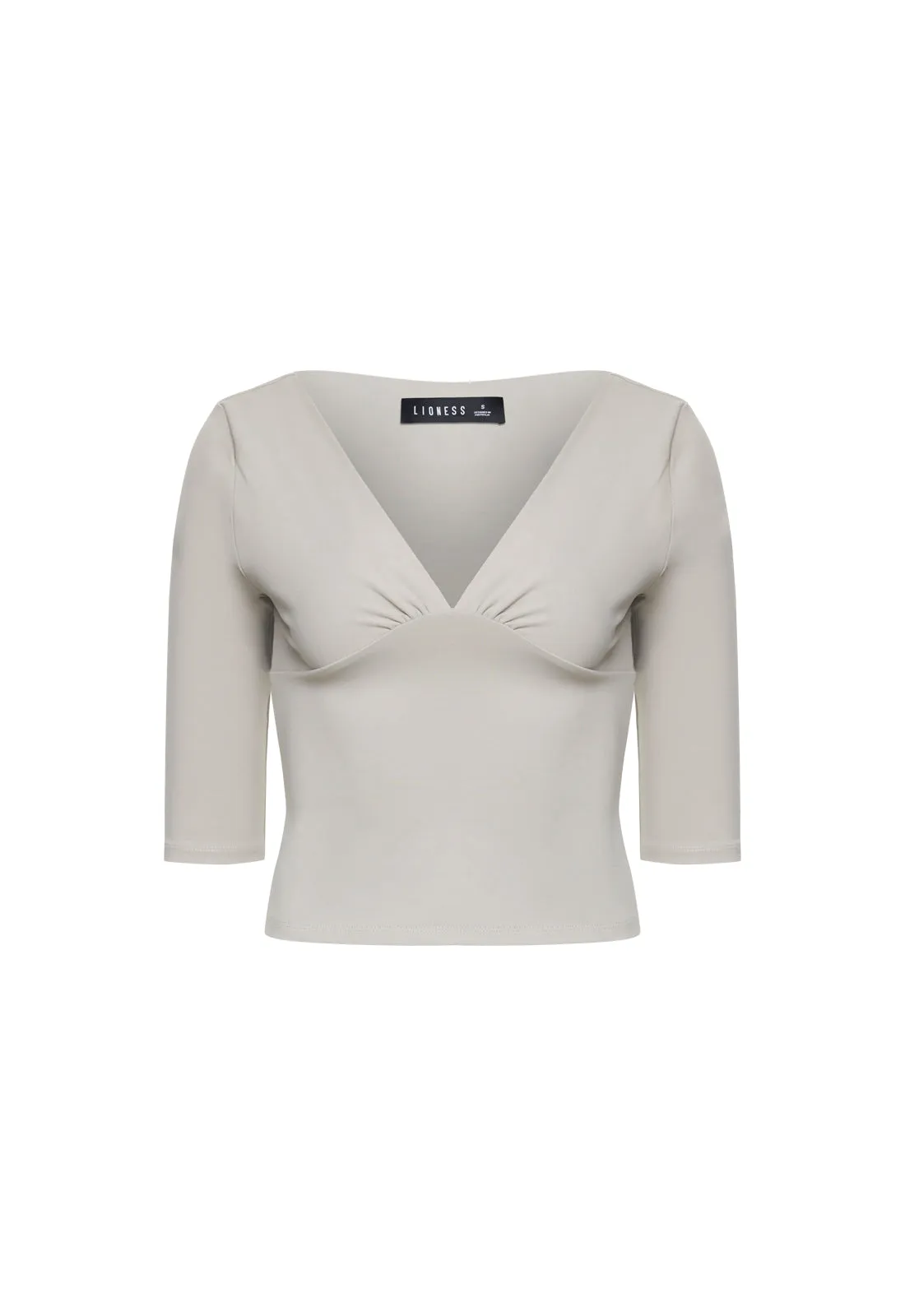 CANYON TOP - LIGHT GREY sold by Lioness product image thumbnail 5