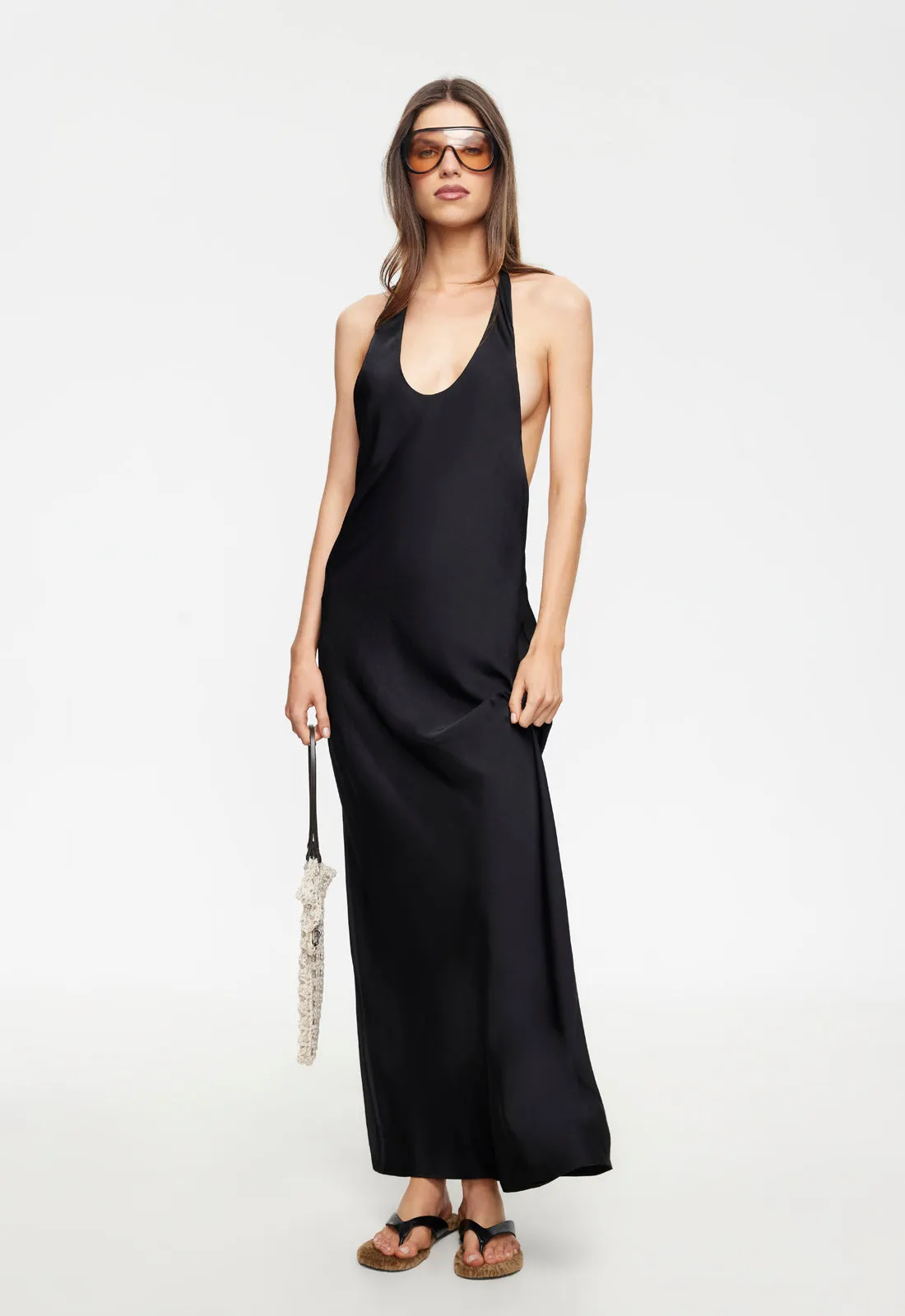 BARE MAXI DRESS - NOIR sold by Lioness product image thumbnail 3