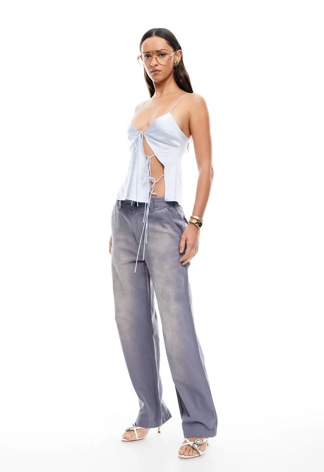 MARIAH CAMI - PALE BLUE sold by Lioness product image thumbnail 3