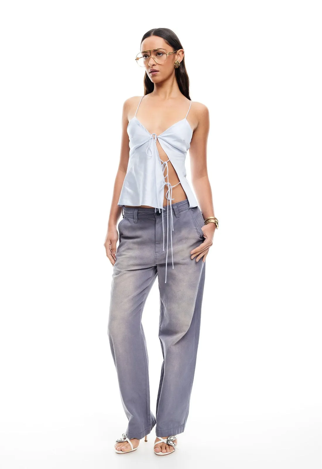 MARIAH CAMI - PALE BLUE sold by Lioness product image thumbnail 2