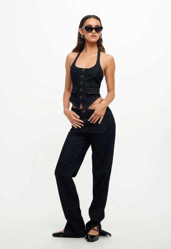 CRAWFORD JEANS - DARK DENIM made by Lioness