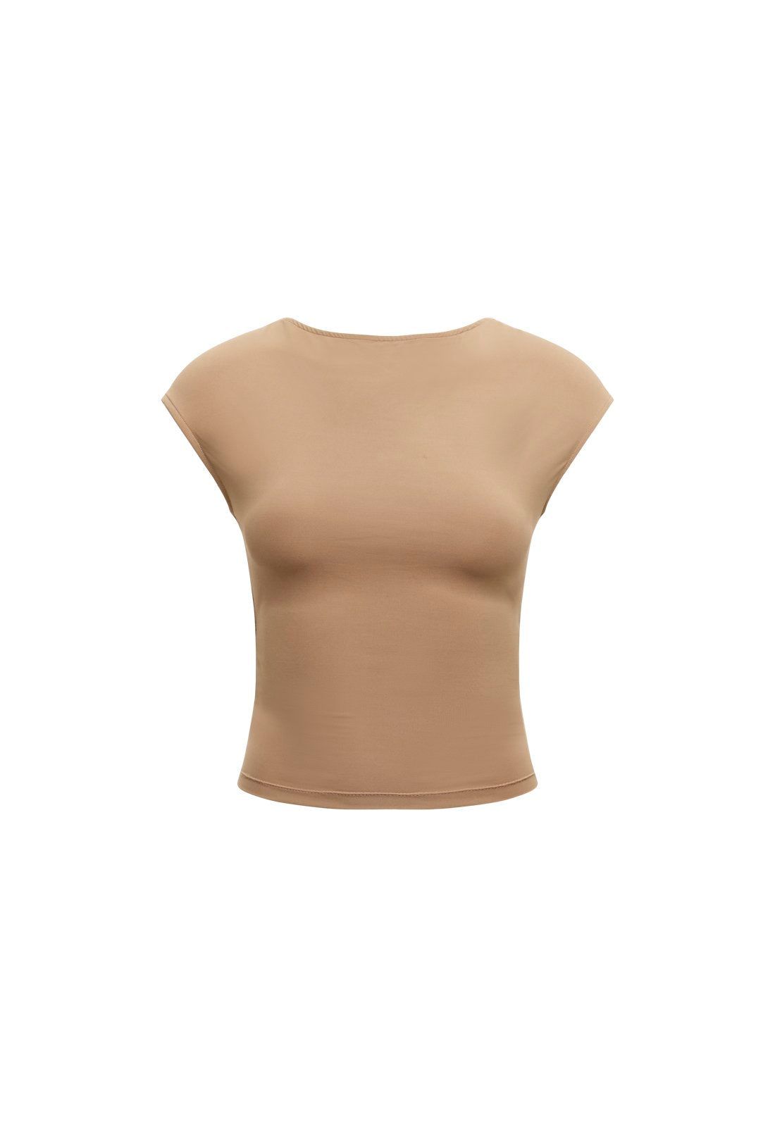 UNO TIE TOP - TAUPE sold by Lioness product image thumbnail 6