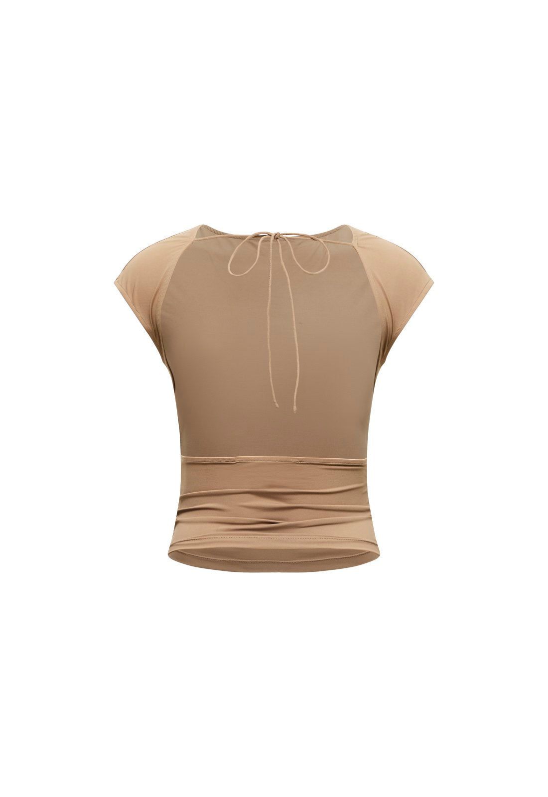 UNO TIE TOP - TAUPE sold by Lioness product image thumbnail 7
