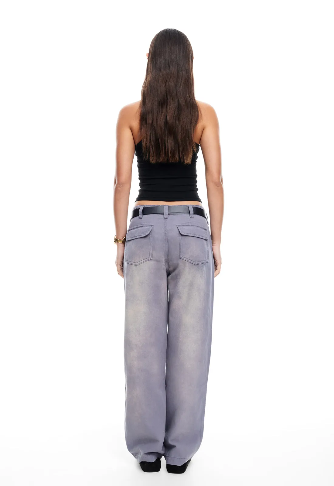 WORKWEAR PANT - PETROL sold by Lioness product image thumbnail 4