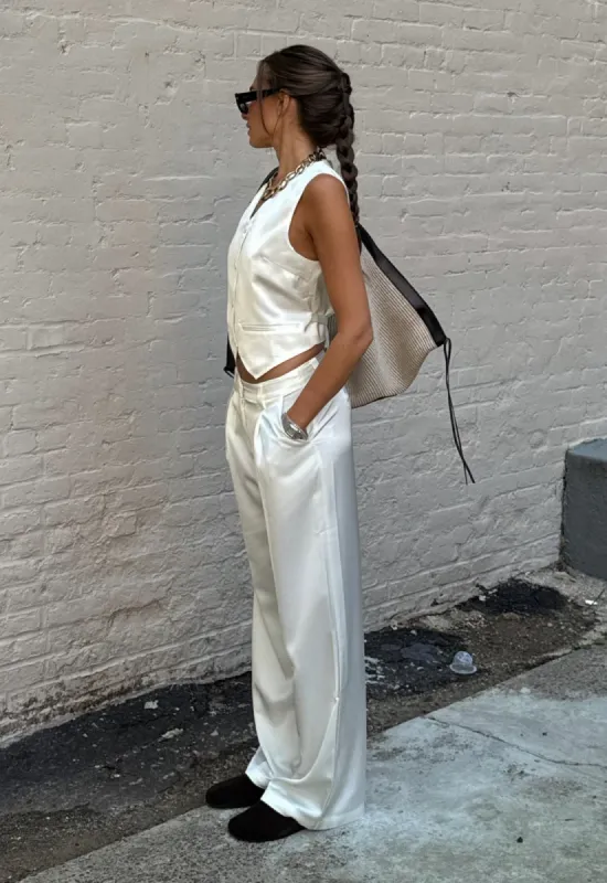 LEO PANT - IVORY sold by Lioness