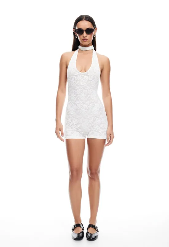 ACE ROMPER - PORCELAIN sold by Lioness