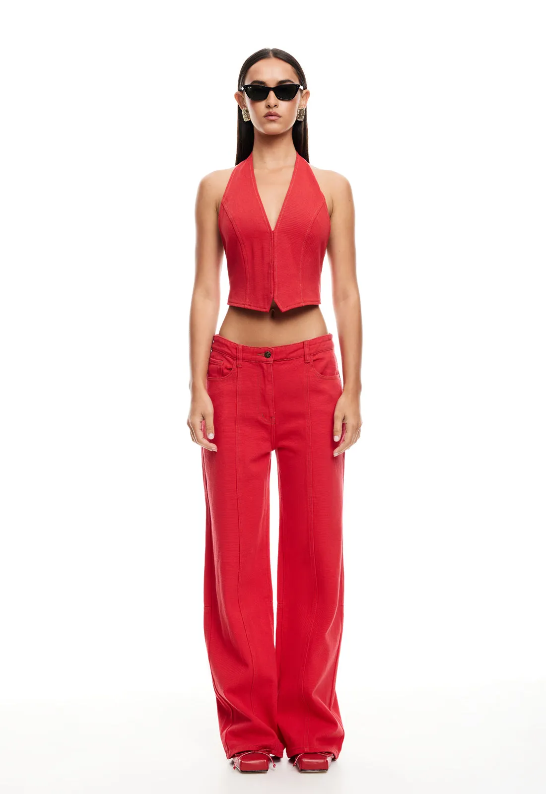 JE SUIS HALTER - CRIMSON sold by Lioness product image thumbnail 3