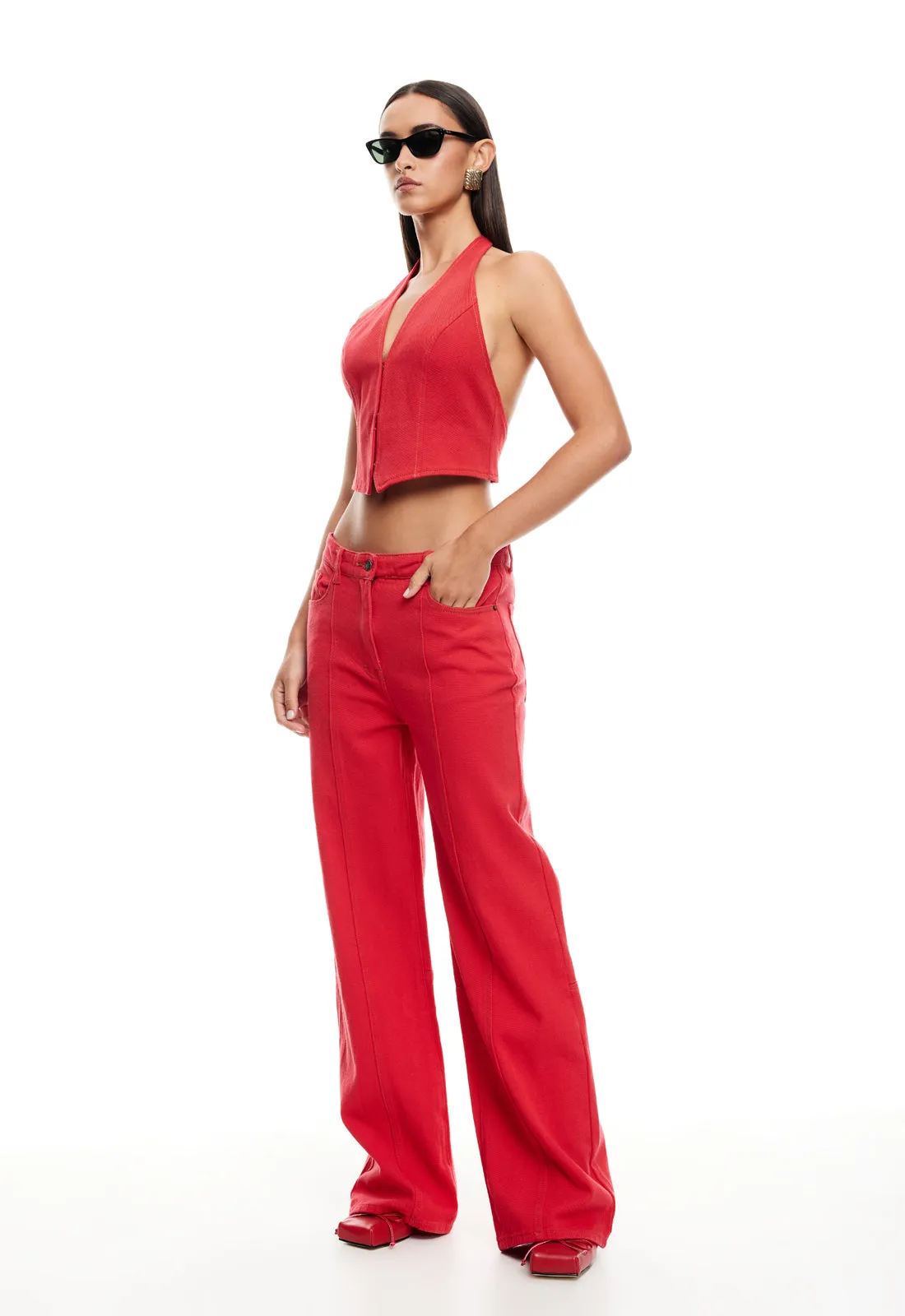 JE SUIS HALTER - CRIMSON sold by Lioness product image thumbnail 4