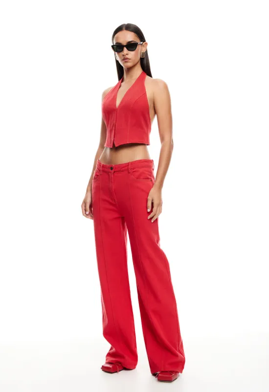 JE SUIS HALTER - CRIMSON sold by Lioness