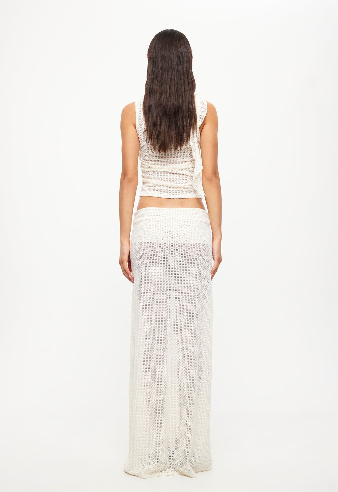 GHAURI MAXI SKIRT - CREAM sold by Lioness product image thumbnail 5