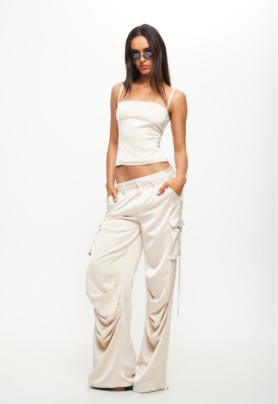 BUTTERFLY CARGO PANT - CREAM sold by Lioness product image thumbnail 3