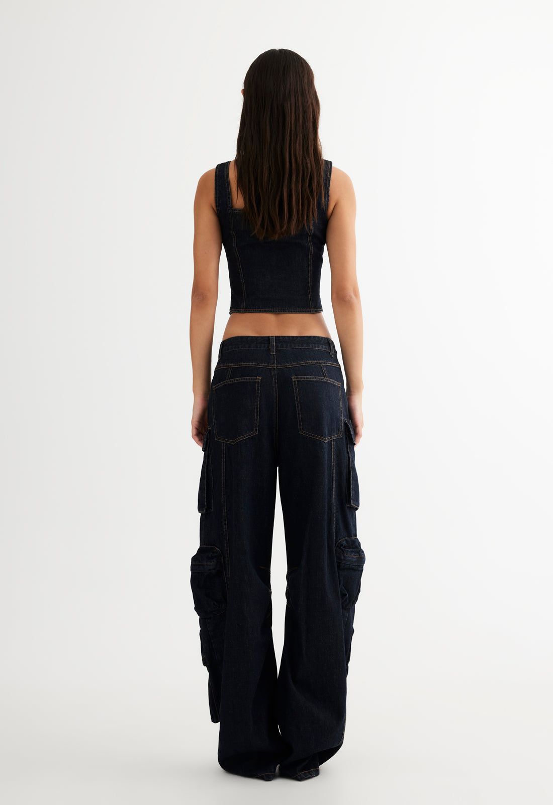 SMOKESHOW JEAN - DARK DENIM sold by Lioness product image thumbnail 5