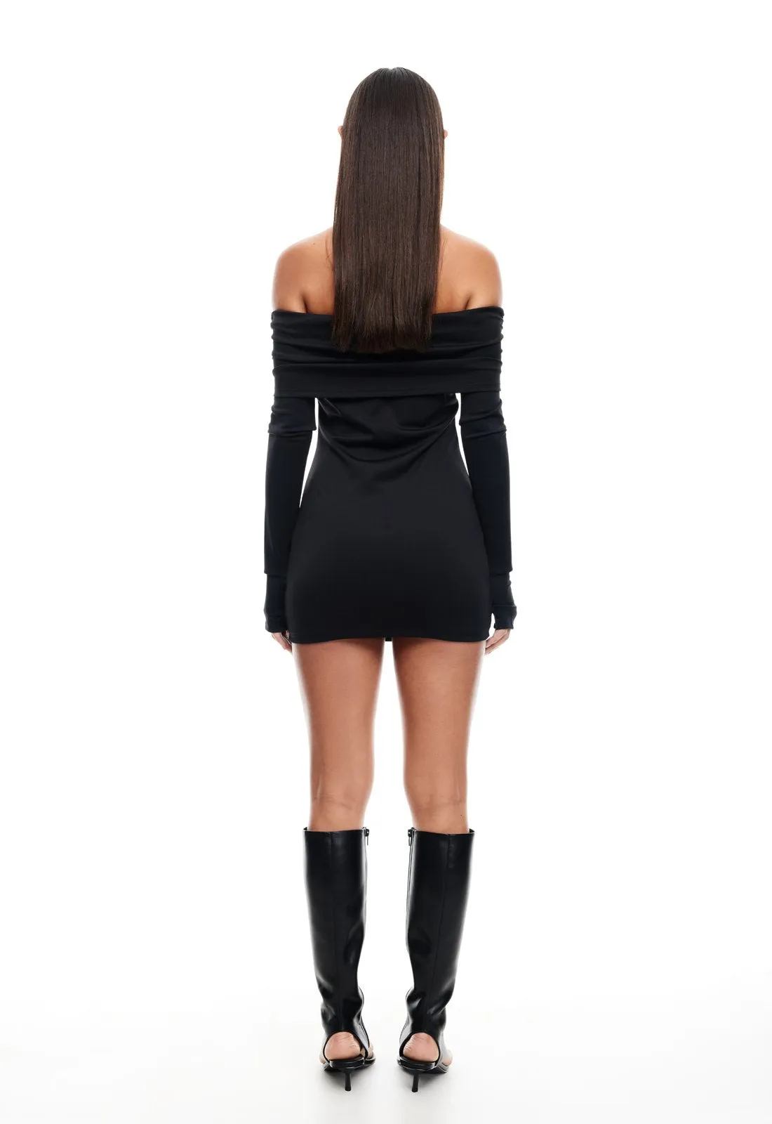 ISADORA MINI DRESS - ONYX sold by Lioness product image thumbnail 4