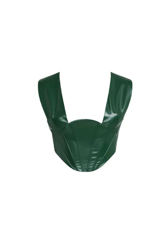 Y2K CORSET - MOSS sold by Lioness