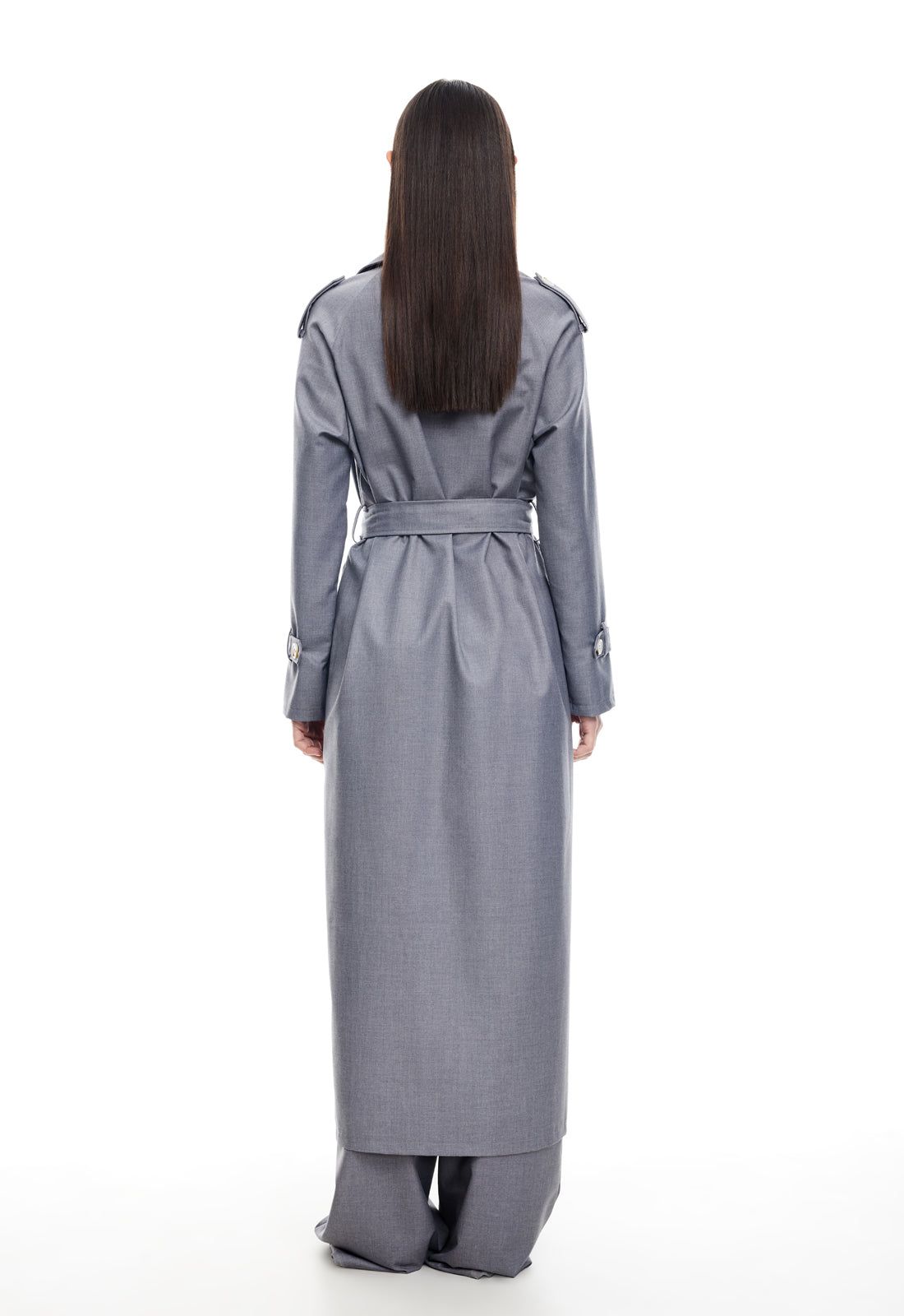 TRENCHEROUS COAT - SLATE sold by Lioness product image thumbnail 5