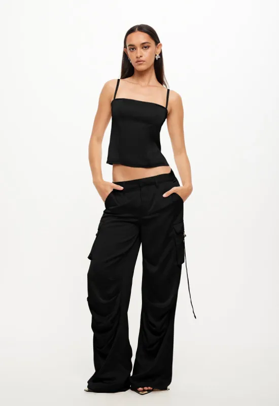 BUTTERFLY CARGO PANT - ONYX sold by Lioness