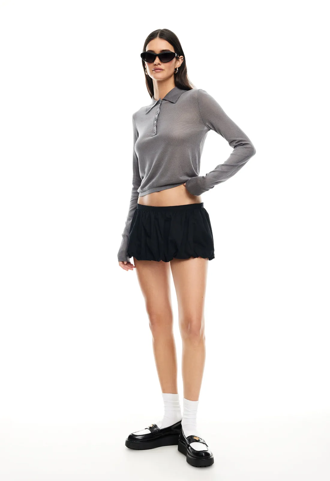 UN TUTU MINI SKORT - ONYX sold by Lioness product image thumbnail 4