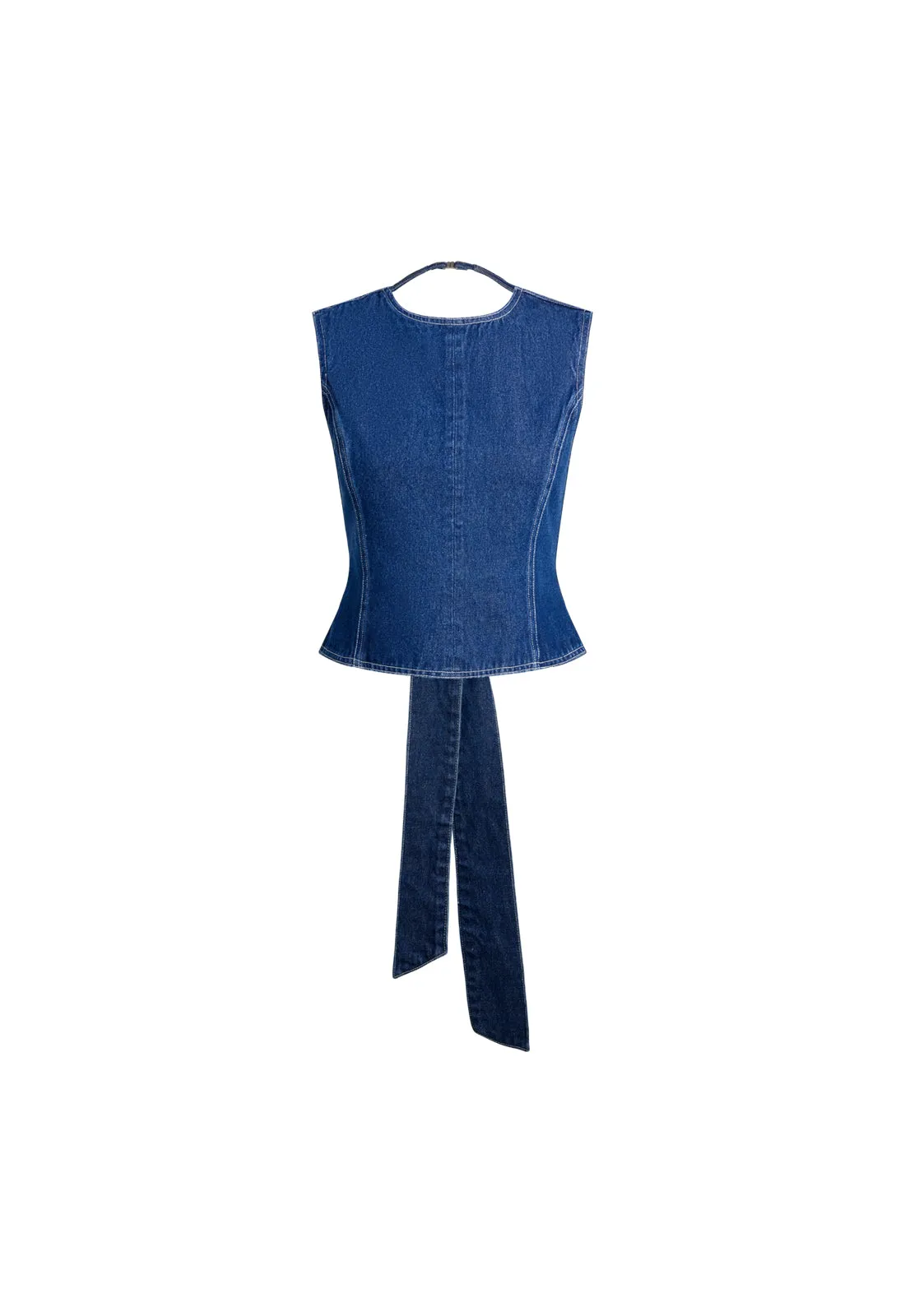 COUNTRYSIDE TOP - BLUE DENIM sold by Lioness product image thumbnail 5