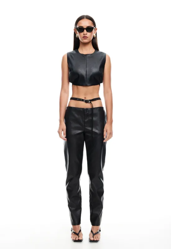PRACTICAL MAGIC PANT - ONYX sold by Lioness