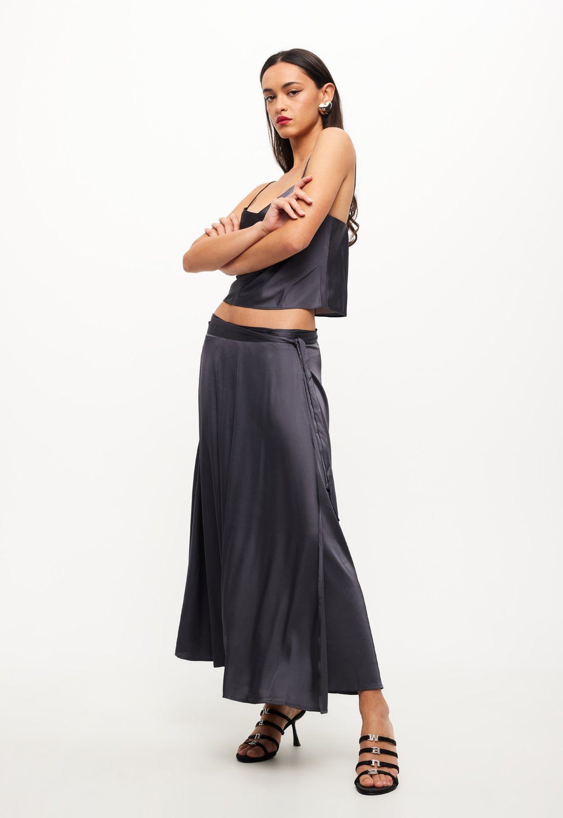 HALLE MIDI - SLATE sold by Lioness product image thumbnail 2