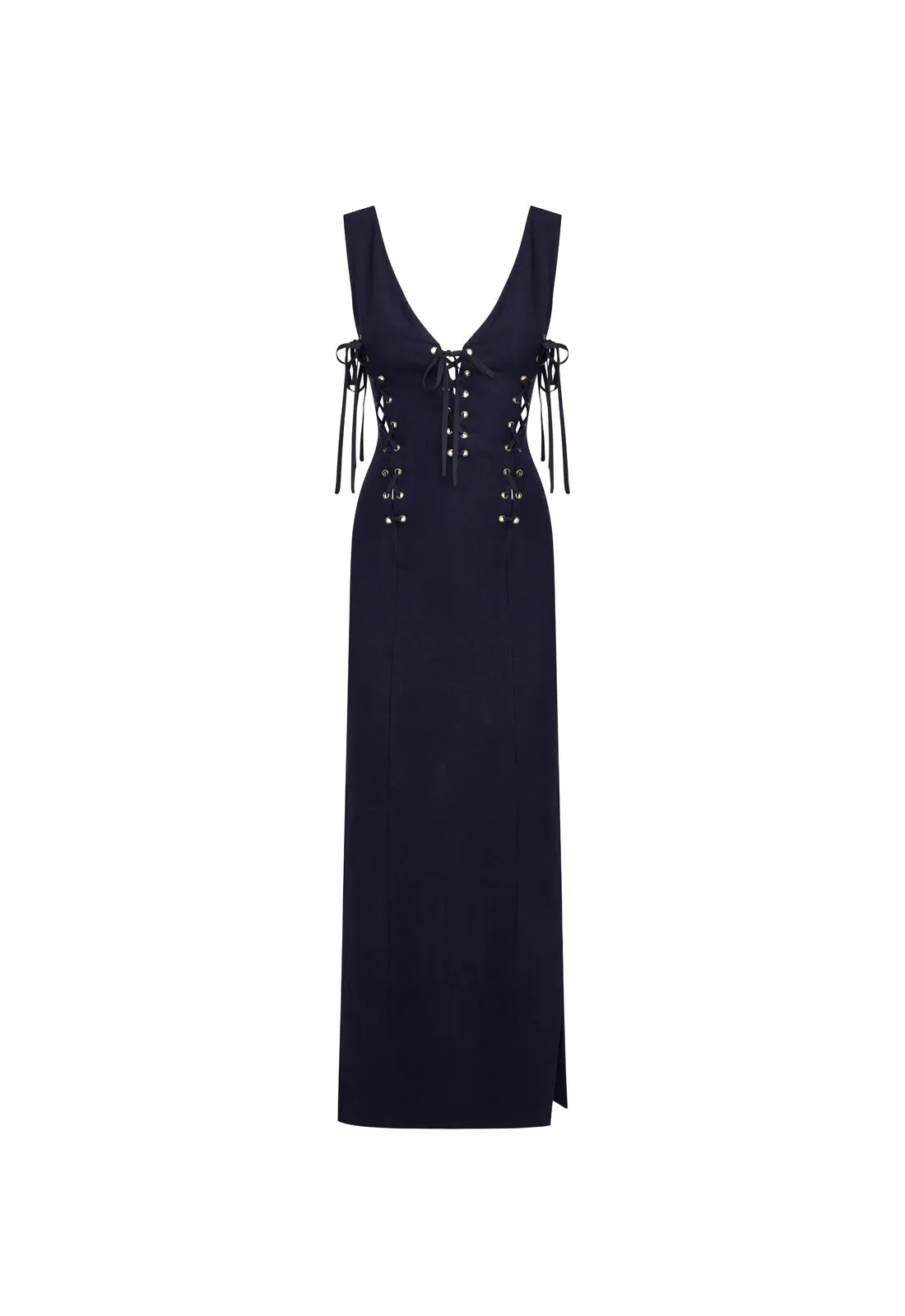 DREAMSCAPE MAXI DRESS - NAVY sold by Lioness product image thumbnail 5