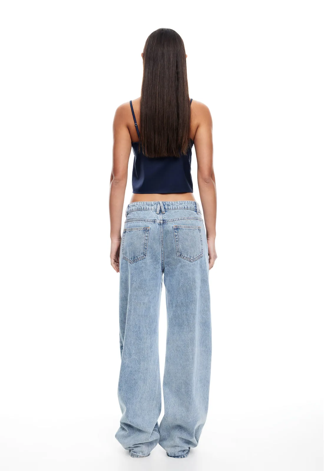 ALL ROMANCE CAMI - NAVY sold by Lioness product image thumbnail 4