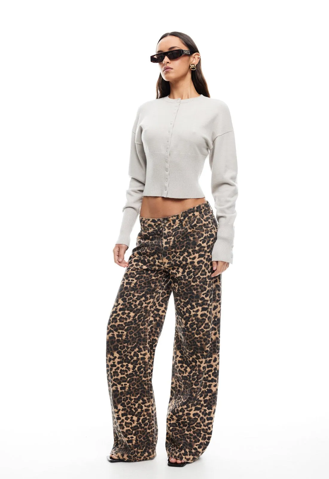 TOP MODEL JEAN - LEOPARD sold by Lioness