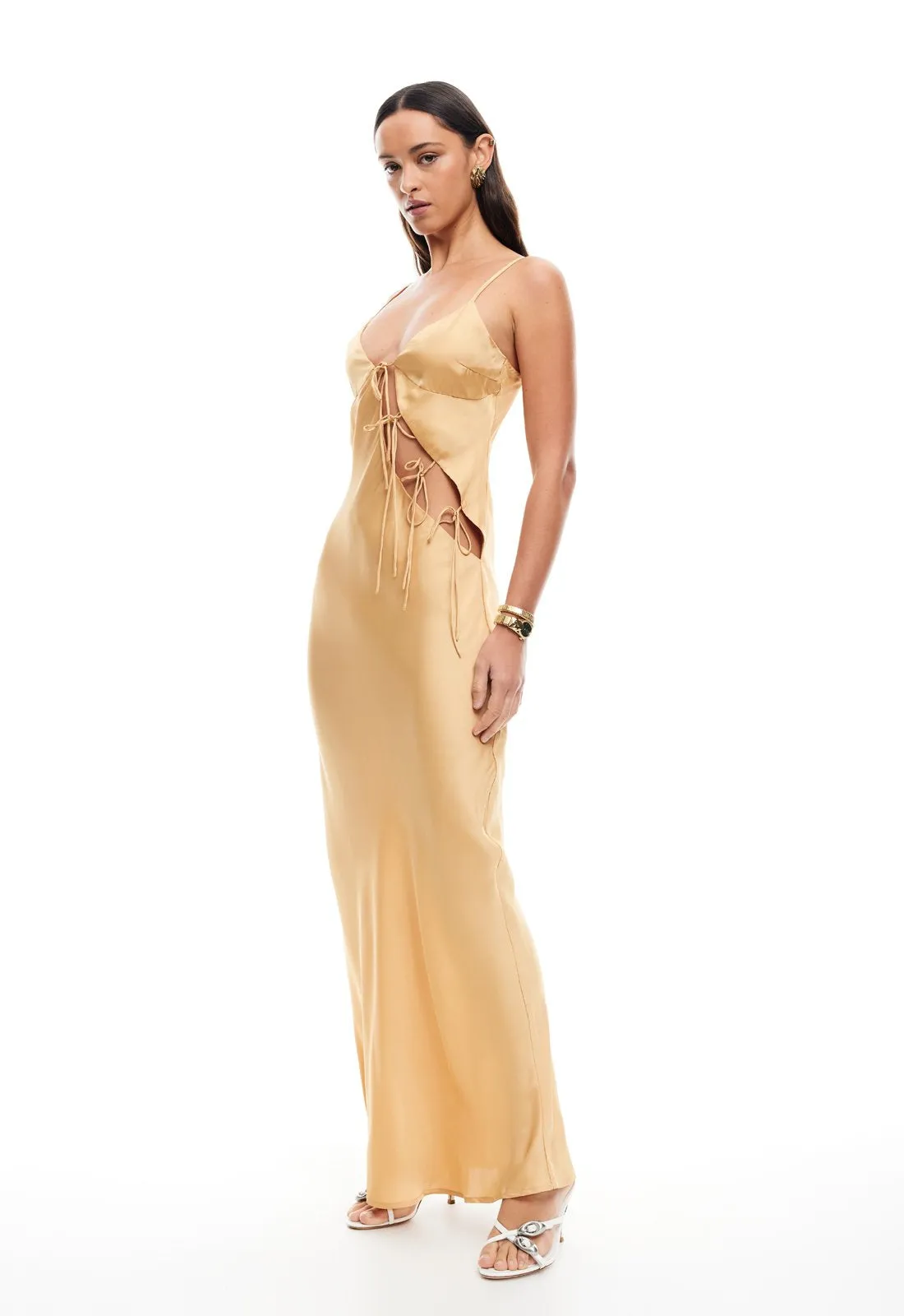 ABOUT A GIRL MAXI - GOLD sold by Lioness product image thumbnail 3