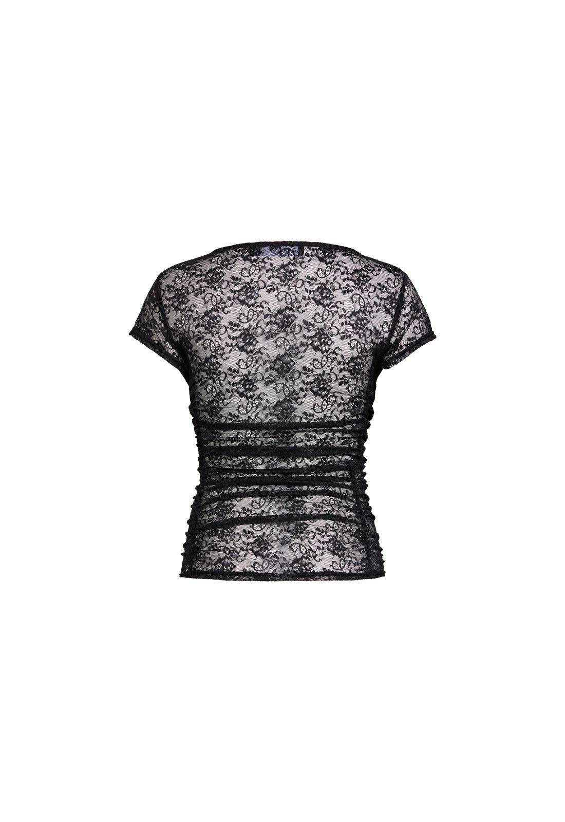 BEGUILE LACE TOP - ONYX sold by Lioness product image thumbnail 7