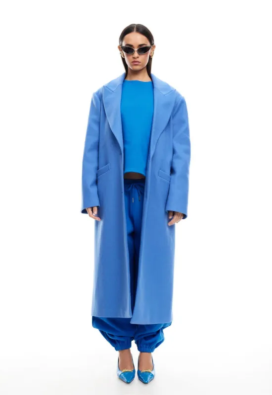 OLSEN COAT - BLUE sold by Lioness
