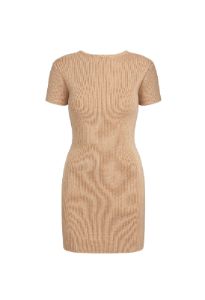 GISELLE MINI KNIT DRESS - OATMEAL sold by Lioness