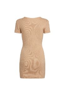 GISELLE MINI KNIT DRESS - OATMEAL sold by Lioness