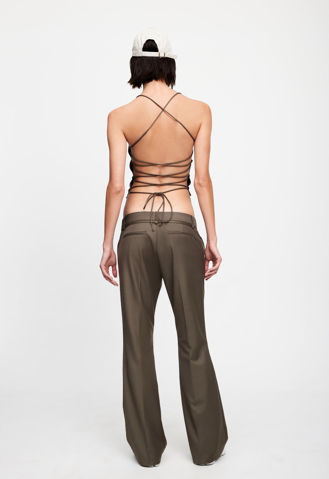 CRAWFORD PANT - KHAKI sold by Lioness product image thumbnail 5