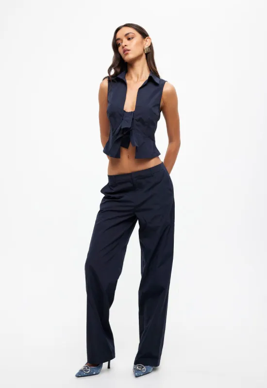 ALLURE PANT - NAVY sold by Lioness
