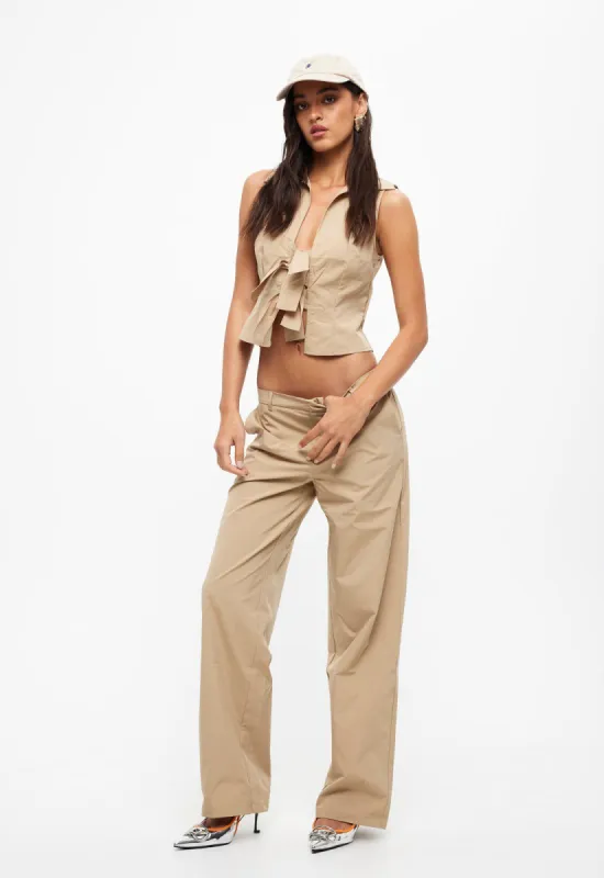 ALLURE PANT - TAUPE sold by Lioness