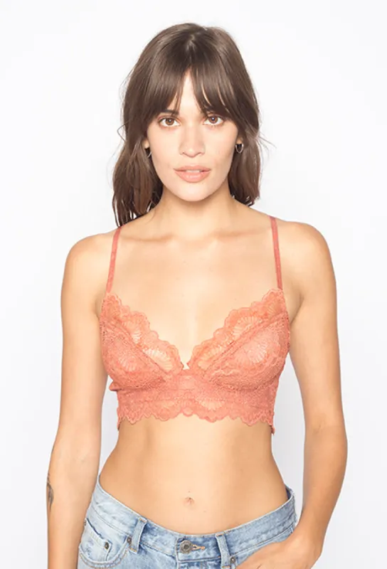 VIOLETTE BRALETTE | CLAY sold by Lira