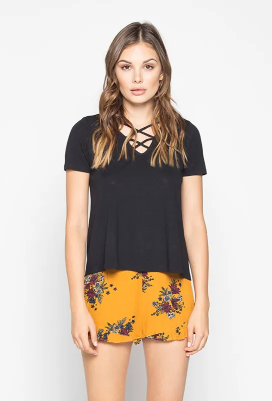 MORGAN TOP | NAVY sold by Lira